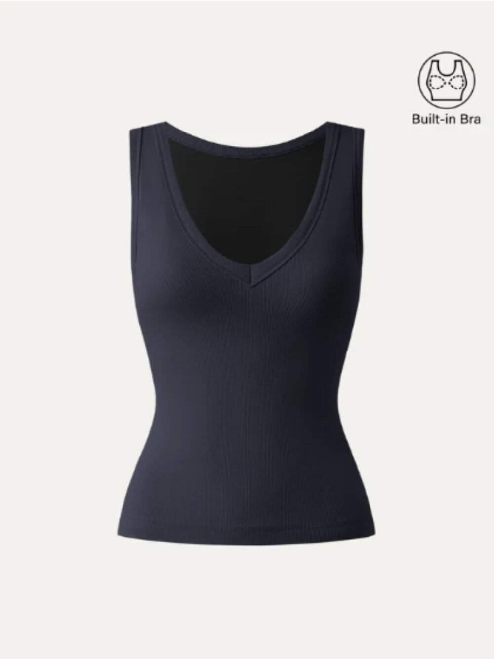 OGL Stretchy V-neck Cotton New Airy Bra Tank